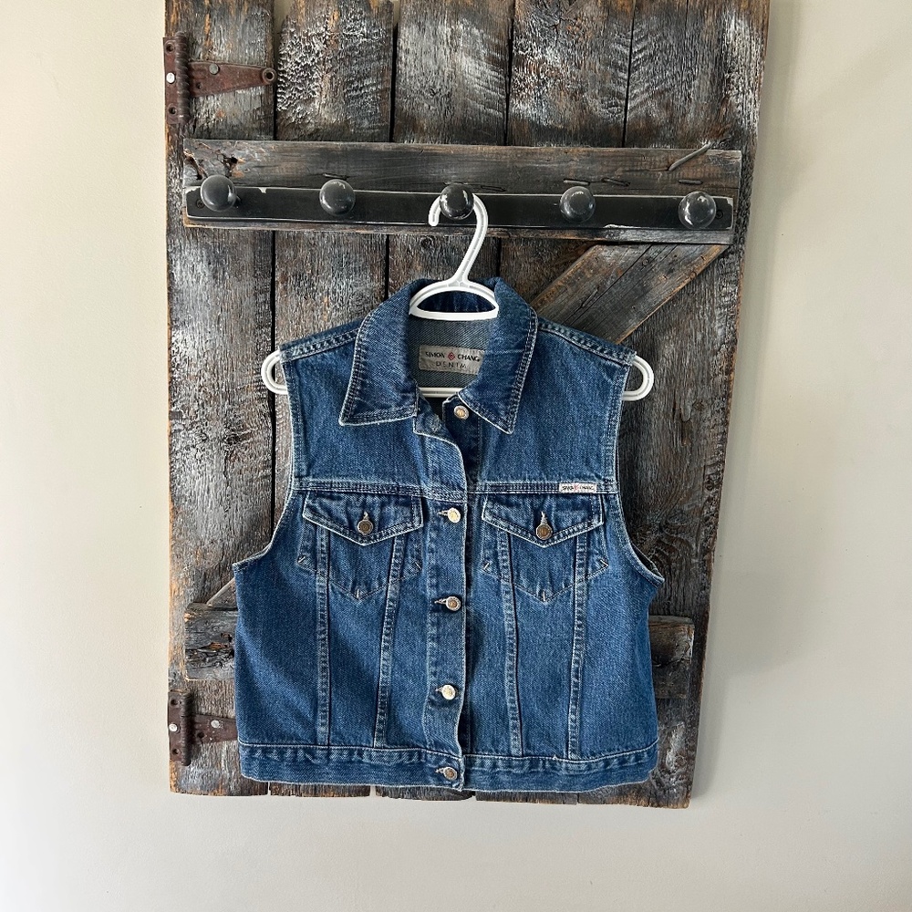 Women's Simon Chang Denim Vest